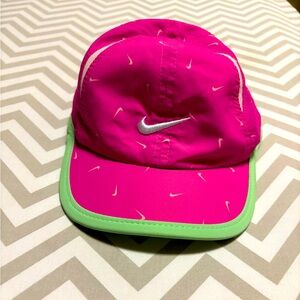 Nike featherlight dri-fit baseball cap infant hat baby girl